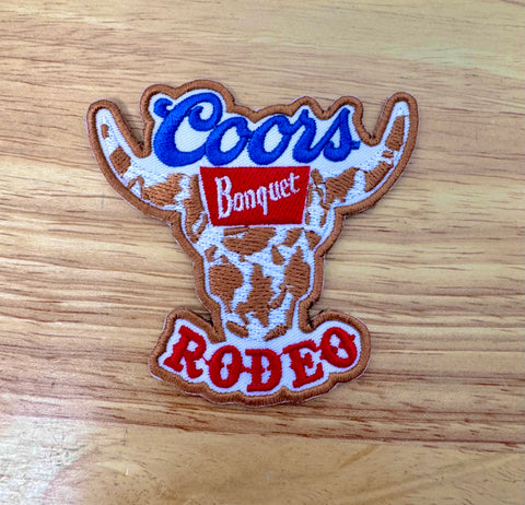 Coors Rodeo Outline Patch