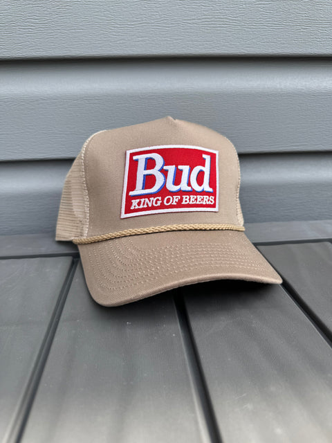 BUDweiser Khaki Trucker