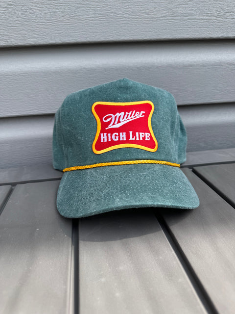 Miller High Life Moss Trucker