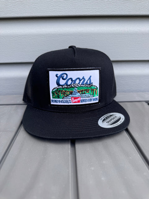 Coors Mountains Black Snapback