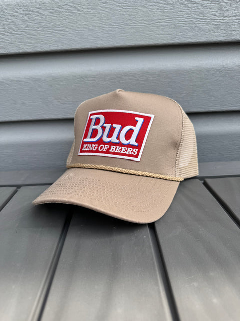 BUDweiser Khaki Trucker