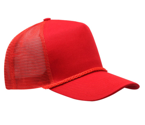 Blank Red Trucker