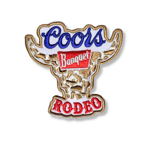 Coors Rodeo Outline Patch